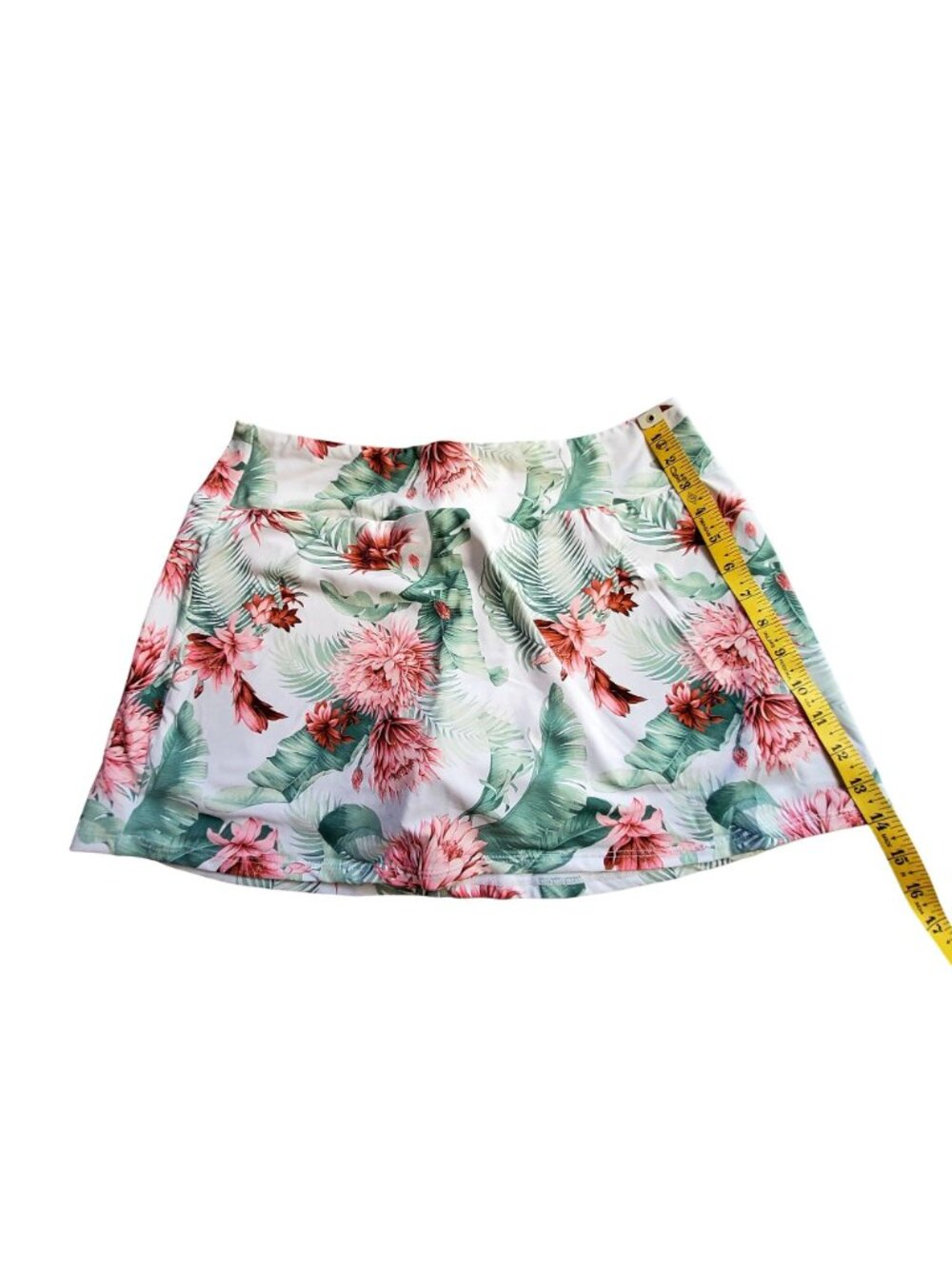 Tommy Bahama Breezy Botanical Womens Skort With Sun Shelter UPF 50 Protection L - Picture 4 of 11
